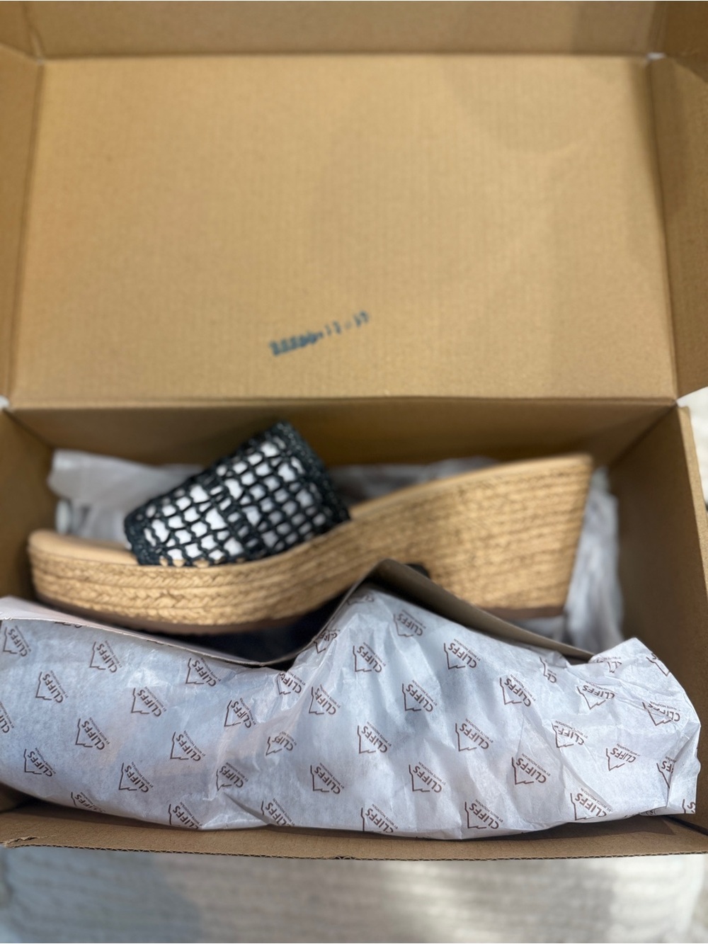 Cliffs By White Mountain Biancia Espadrille Platform Sandal-NWT-Size 10 - Picture 6 of 10